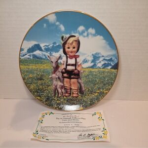 The M.J Hmmml Collector Plate Little Goat Herder #T3083